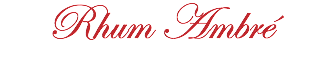 Rhum Ambré